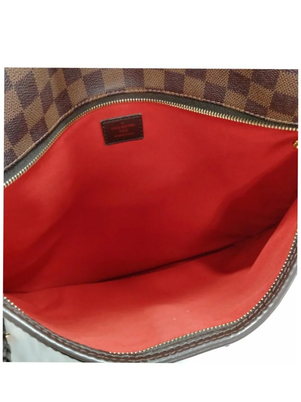 Authentic Louis Vuitton Bloomsbury GM Damier Ebene Crossbody